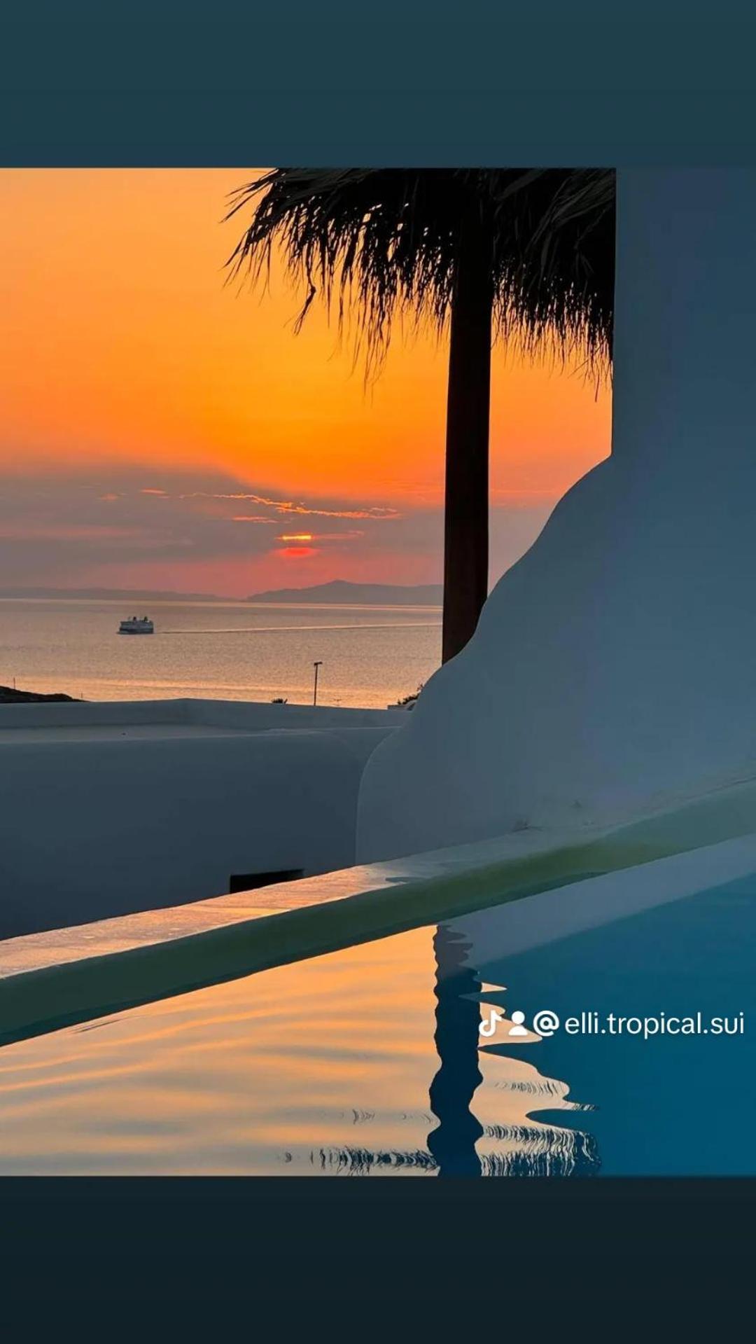 Elli Tropical Suites Mykonos Town Exterior foto